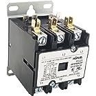 Schneider Electric - DPE18B7 Easy TeSys IEC Contator, 7,5HP, 480V, bobina de 24VAC, montagem em trilho DIN/fixação por parafuso