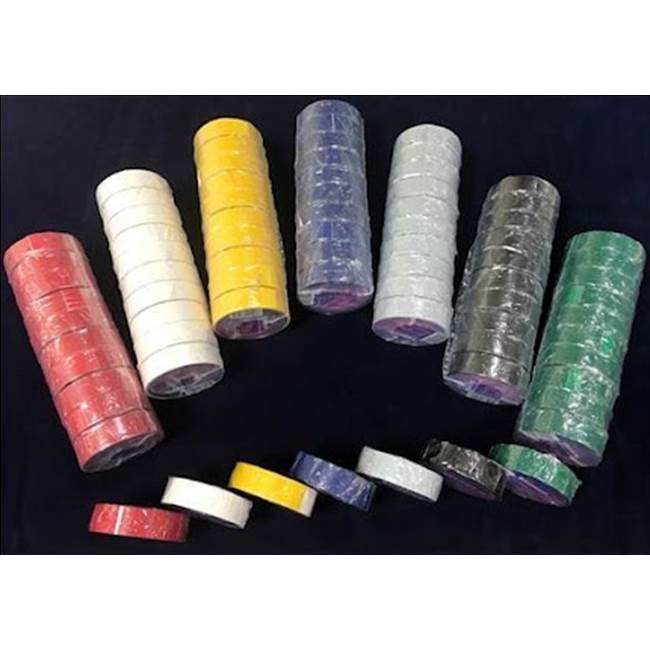 Branco Branco 3M21S-BK PVC 0,13mm*19mm*18m e fita de vinil elétrico21S-BK PVC 0,13mm*19mm*18m e fita de vinil elétrico