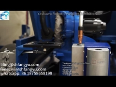 Exposição de solda do robô industrial de Yaskawa